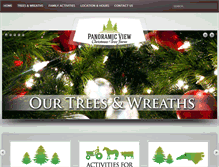 Tablet Screenshot of panoramictreefarm.com